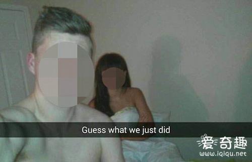 可笑！荒唐男女一夜情后自拍照片分享网上_见识多