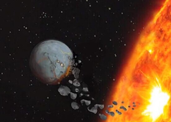被类太阳恒星“吞噬”的类地行星