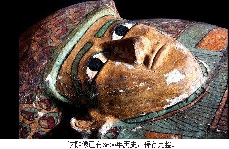 3600年前精美雕像与木乃伊
